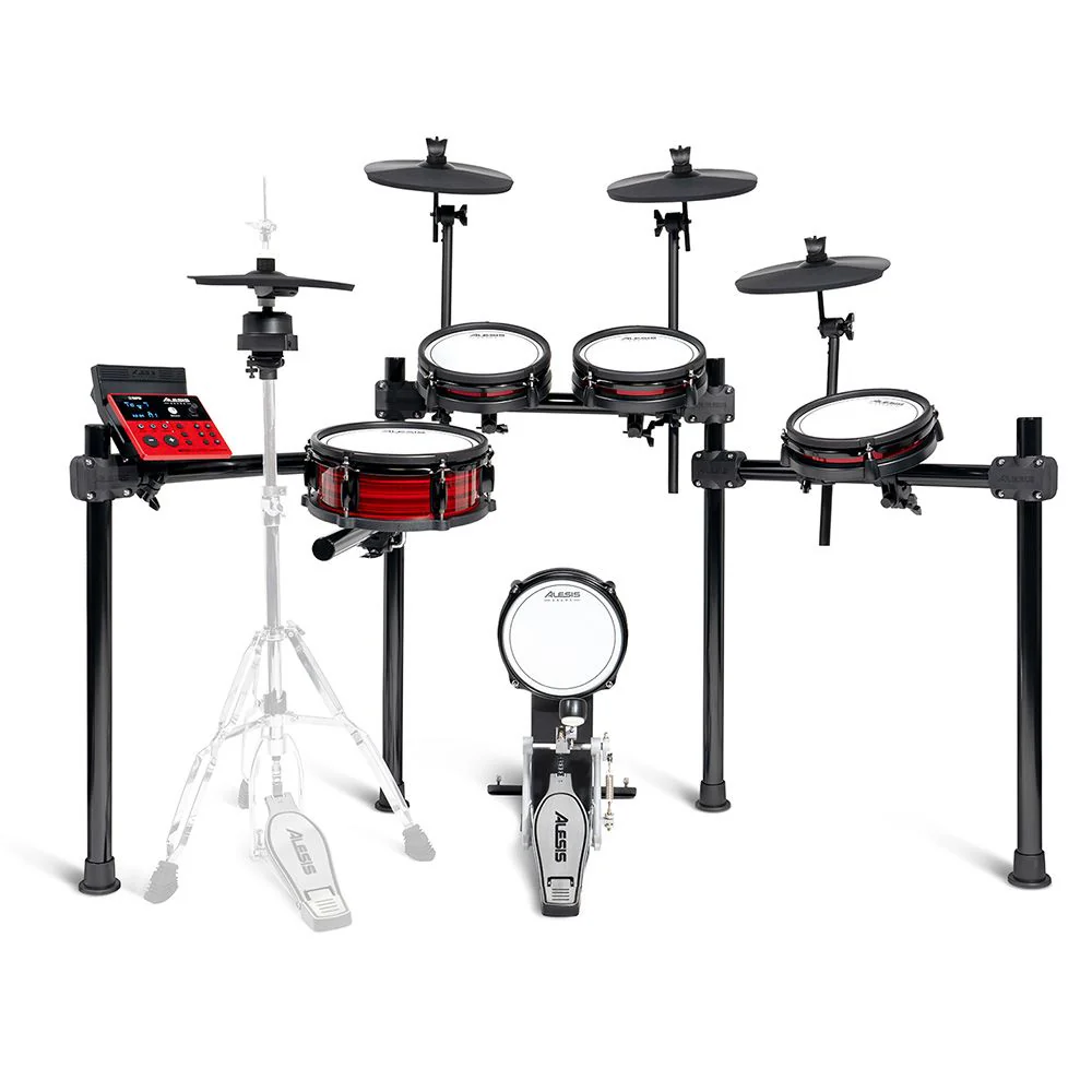 Alesis Nitro Ultimate Electronic Drum Kit w/ Stand Mounted Hi-Hat, BT & 8" Toms