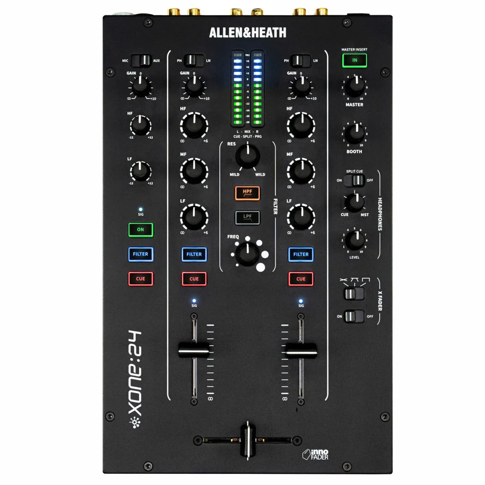 Allen & Heath Xone:24 2+1 Channel Compact Analogue DJ Mixer