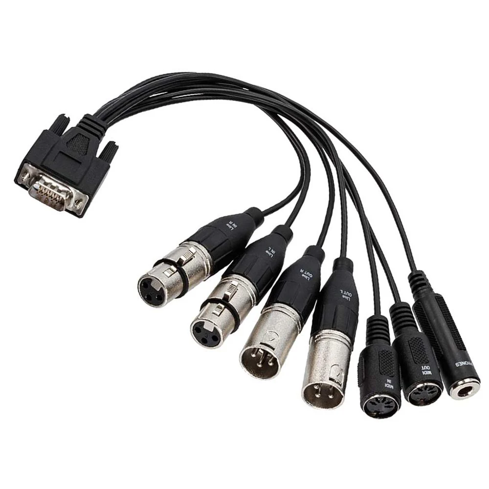 Alva AESID D-Sub25 Male to 8x BNC Female Cable