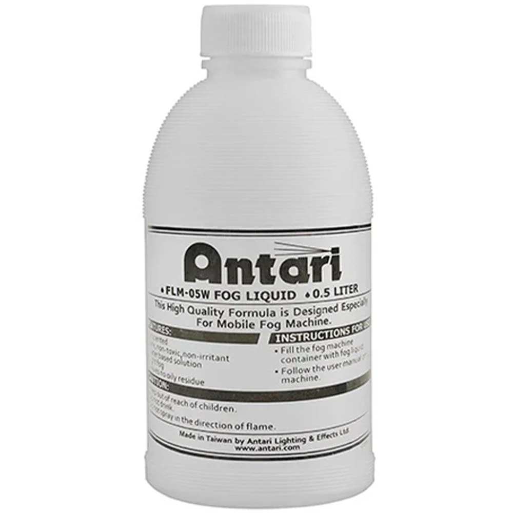 Antari FLM05W Fog Fluid for M1 , MB1, FT20 & MB20 (0.5 Litre)