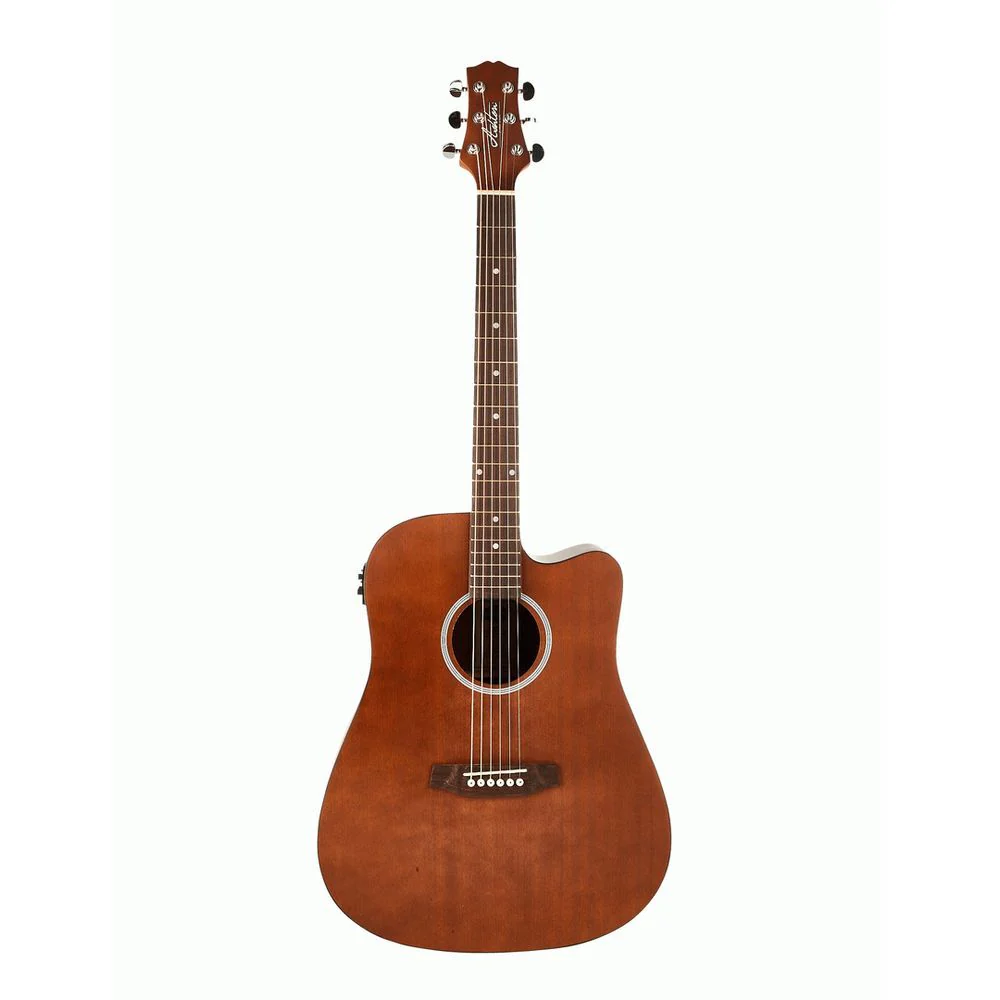 Ashton D20CEQ MS Dreadnought Cutaway Acoustic Guitar w/ EQ (Mahogany Stain)