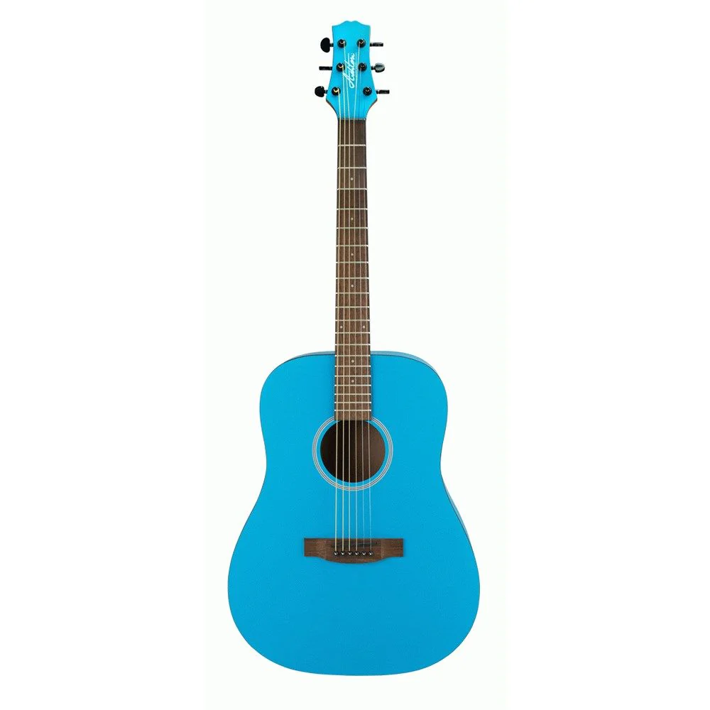 Ashton SPD30BLS Acoustic Guitar w/ Gig Bag (Blue Sky Matte)