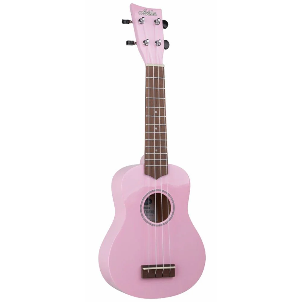 Ashton UKE120SPK Ukulele w/ Bag (Shell Pink)