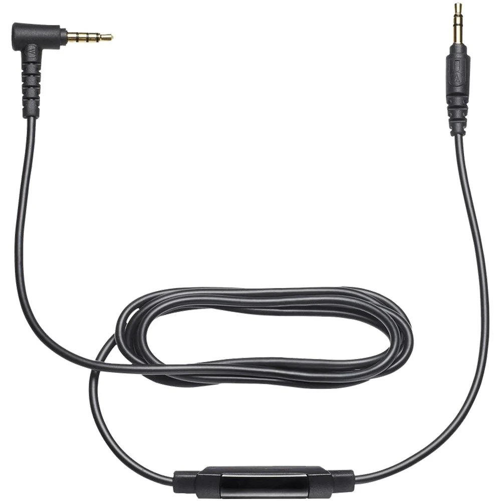 Audio Technica ATH MxBTCORD Bluetooth Replacement Cable - 1.2m (Black)