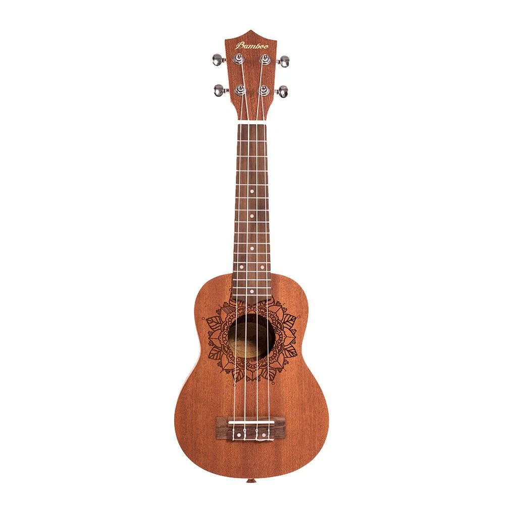 Bamboo Earth Line Kailua Soprano Ukulele with Bag