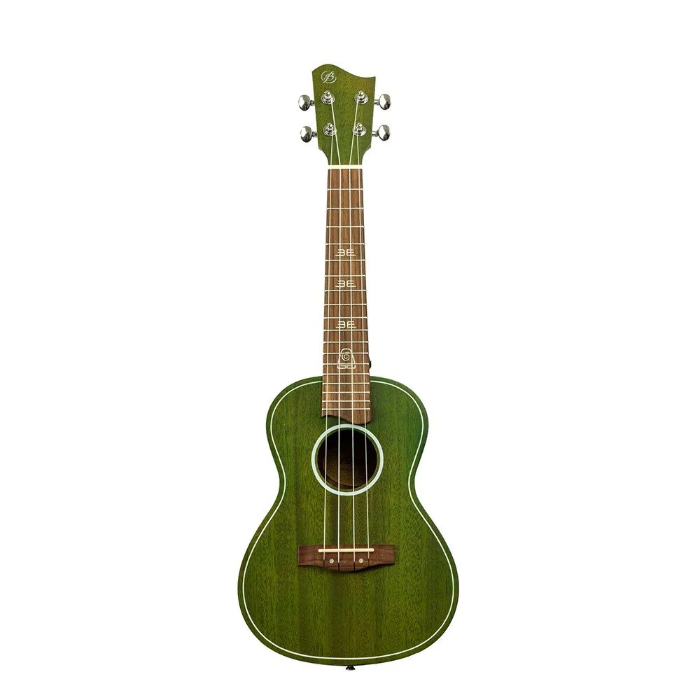 Bamboo Elements Line Earth Concert Ukulele with Bag