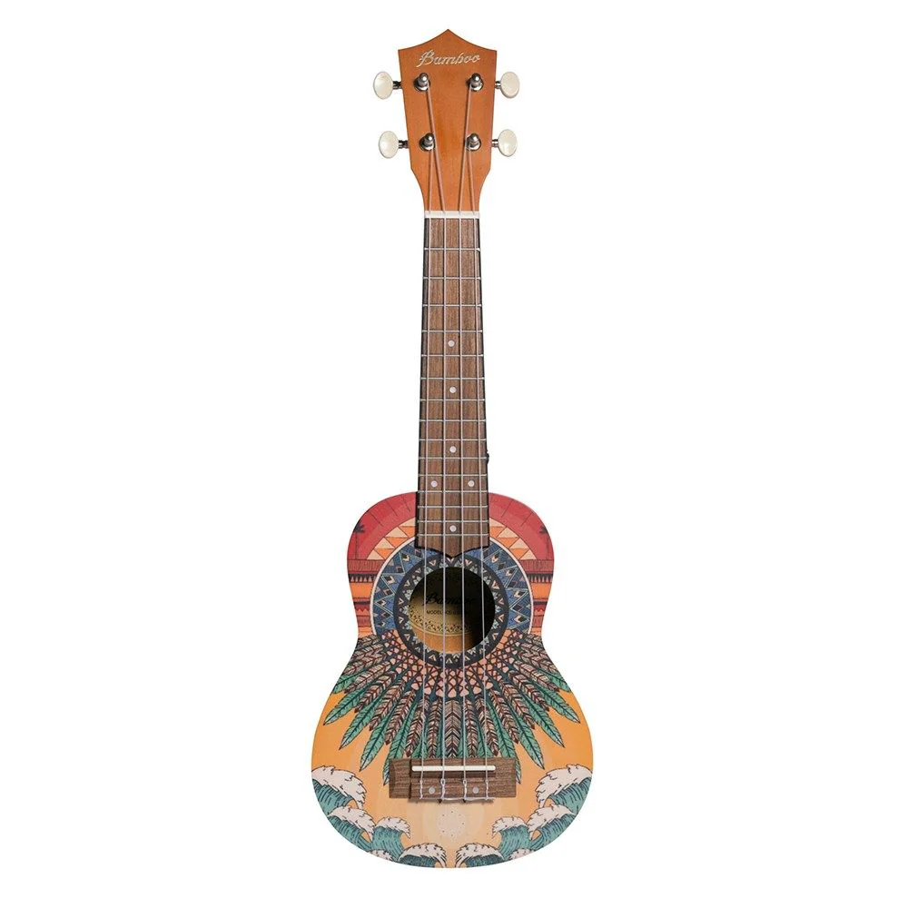 Bamboo Nature Line Sunshine Soprano Ukulele with Bag