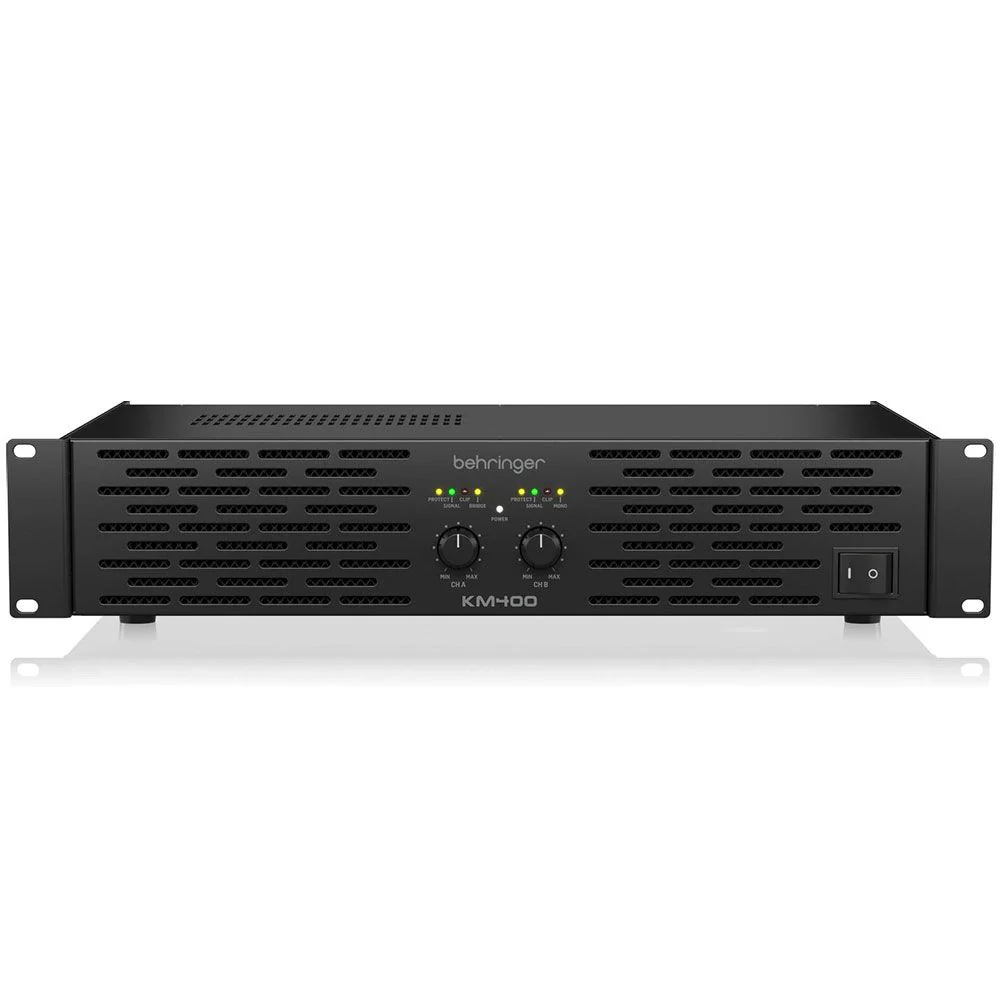 Behringer KM400 Professional 400W Stereo Power Amplifier