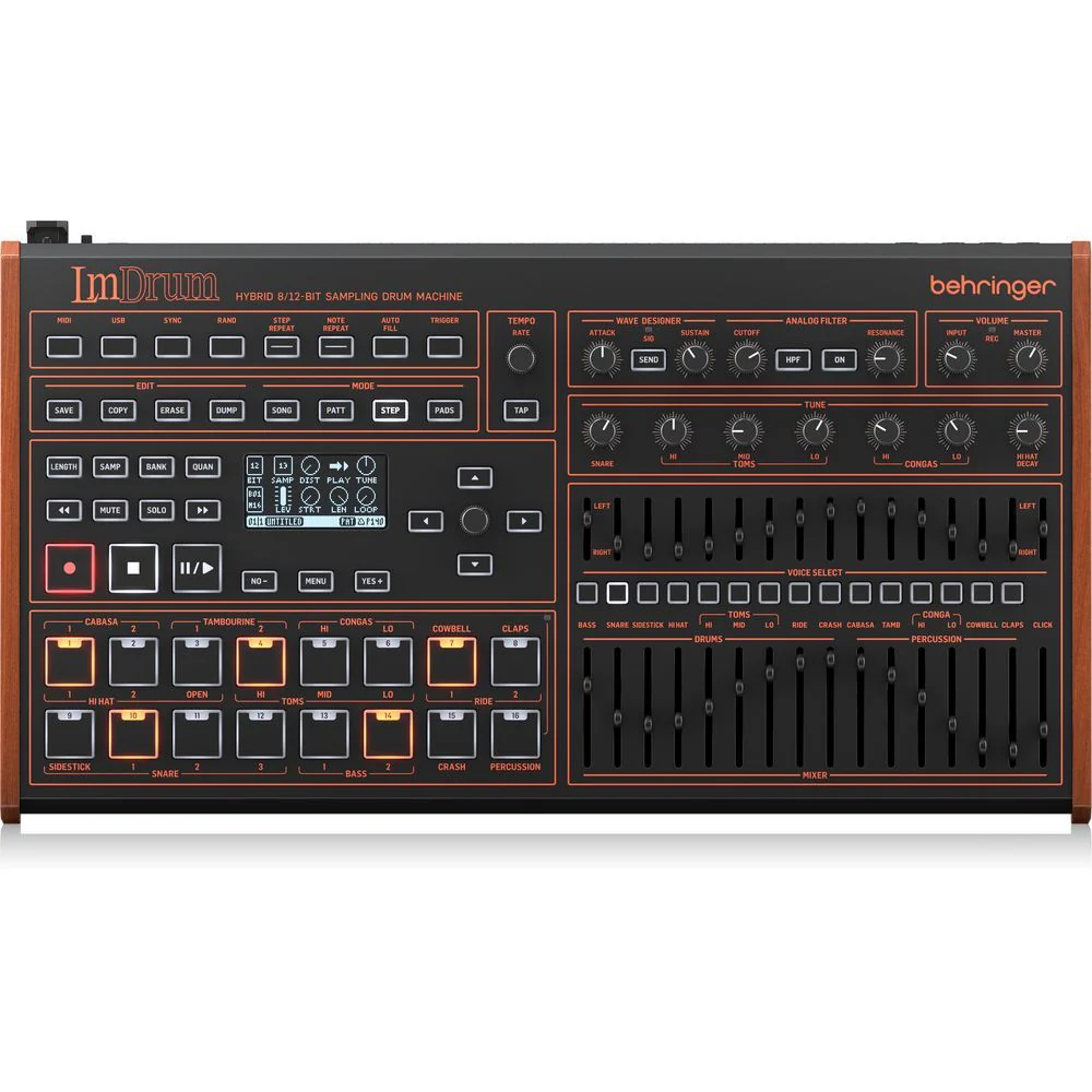 Behringer LM DRUM Classic Sampling Drum Machine