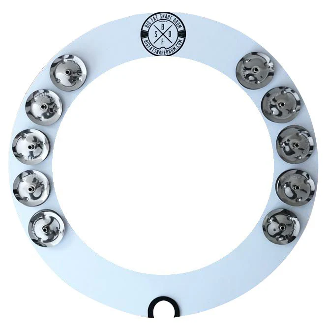 Big Fat Snare Drum 14" Halo 10X Sets Of Steel Tambourine Jingles