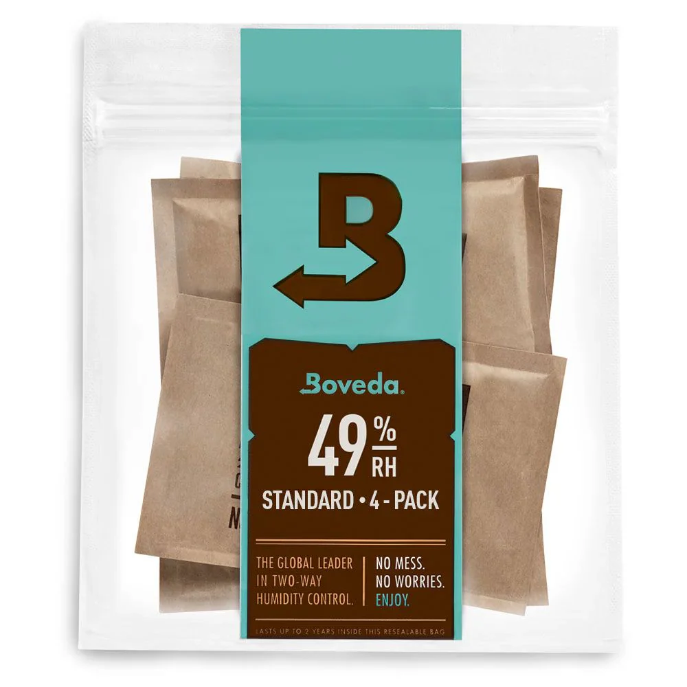 Boveda B49 49% RH Standard Humidity Refill 4-Pack