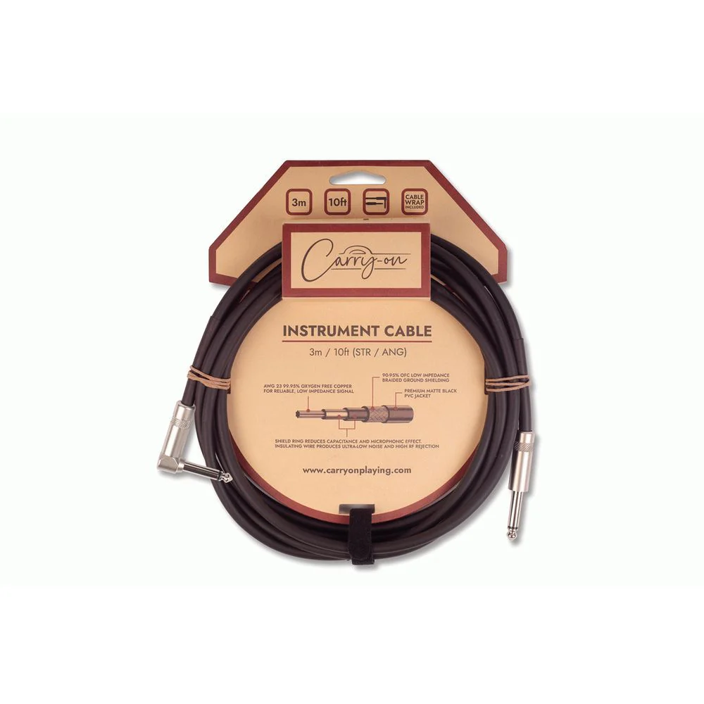 Carry On Instrument Cable 3m Straight / Angled