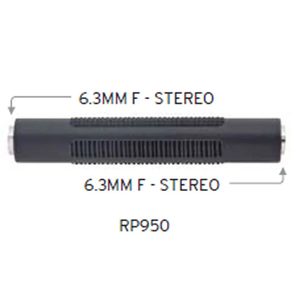 Carson RP950 6.3mm Female To Female Lead Coupler