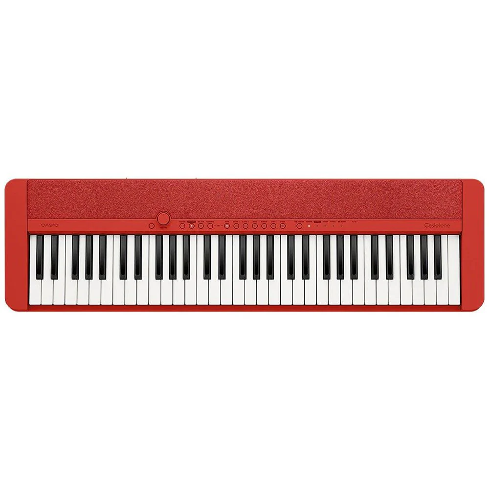 Casio Casiotone CTS1 61-Key Keyboard (Red)