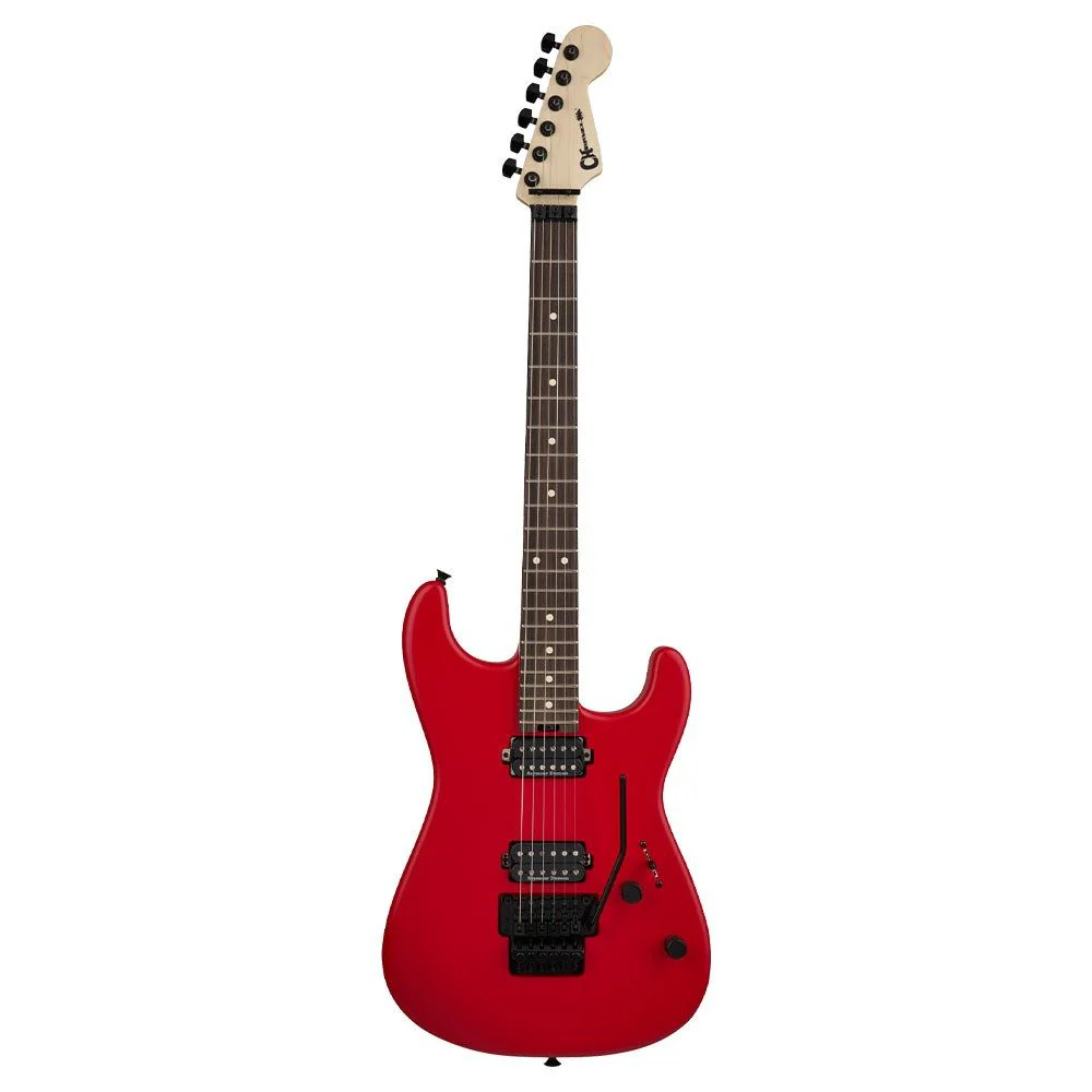 Charvel Pro-Mod San Dimas Style 1 HH FR RW (Satin Ferrari Red)