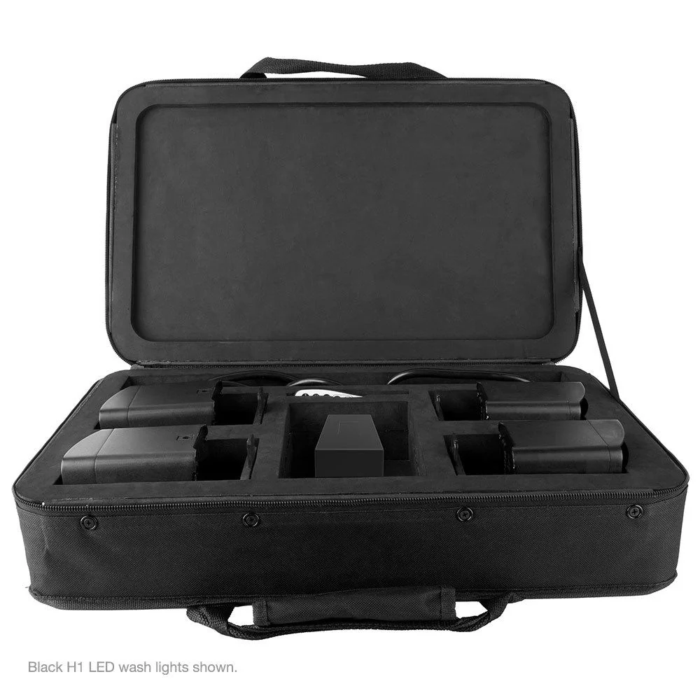 Chauvet DJ Freedom H1 Pack (w/ 4 x Units, Bag, Remote and Charger) in White