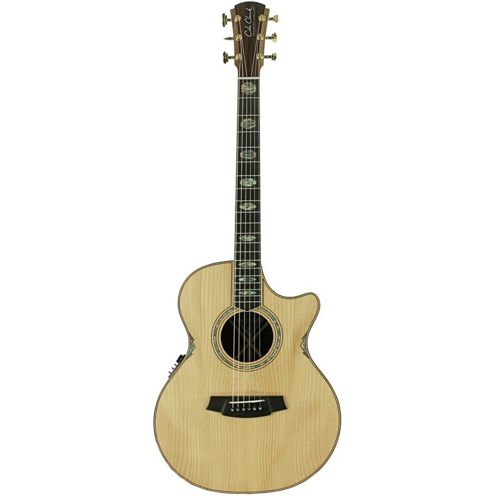 Cole Clark AN3EC-COLB Grand Auditorium Acoustic Electric w/ Cutaway inc Case