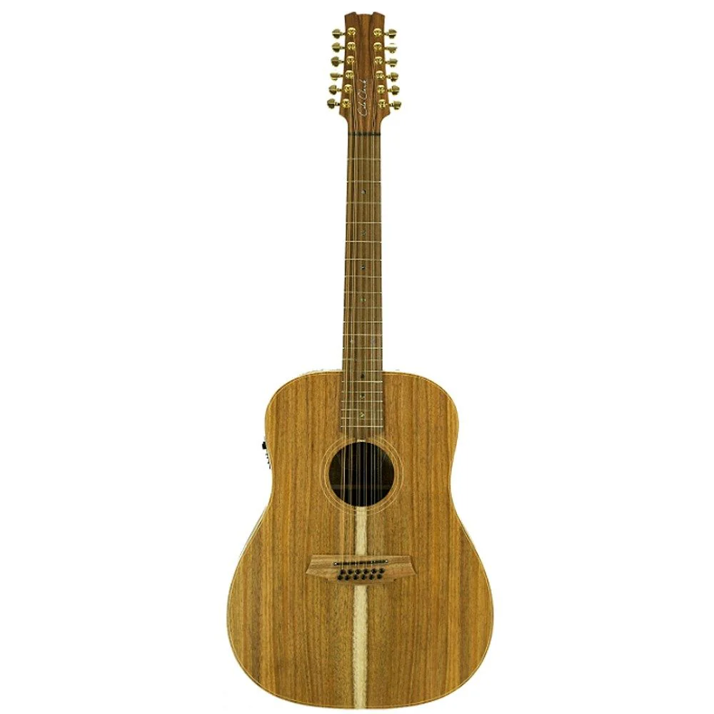 Cole Clark FL2E-12-BLBL 12-String Acoustic Electric Guitar inc Hard Case