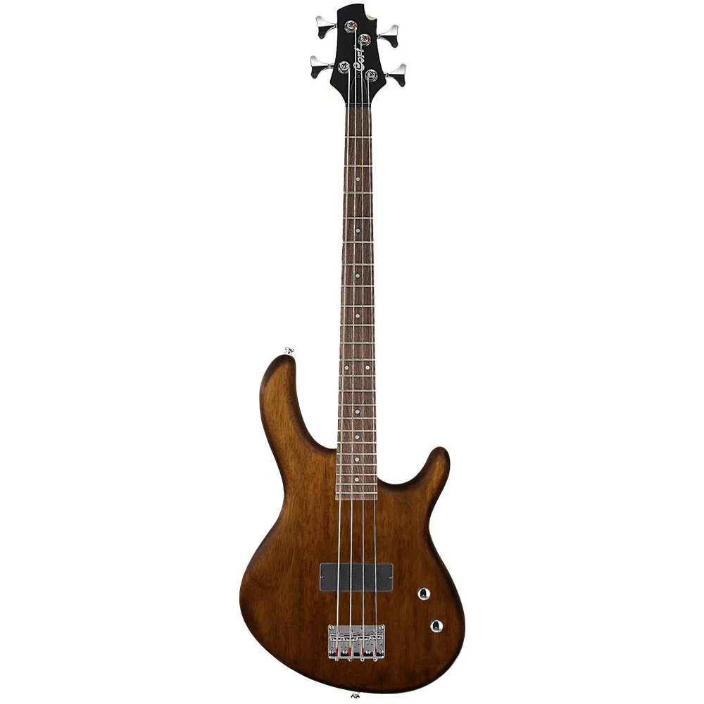 Cort Action Junior Short-Scale 4-String Bass Guitar (Open Pore Walnut)