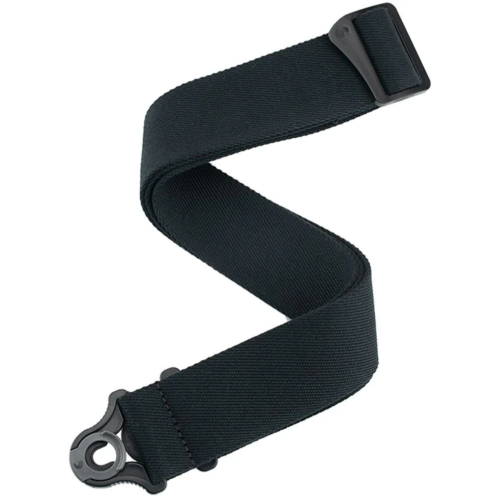 D'Addario Auto Lock Guitar Strap (Skater Black)