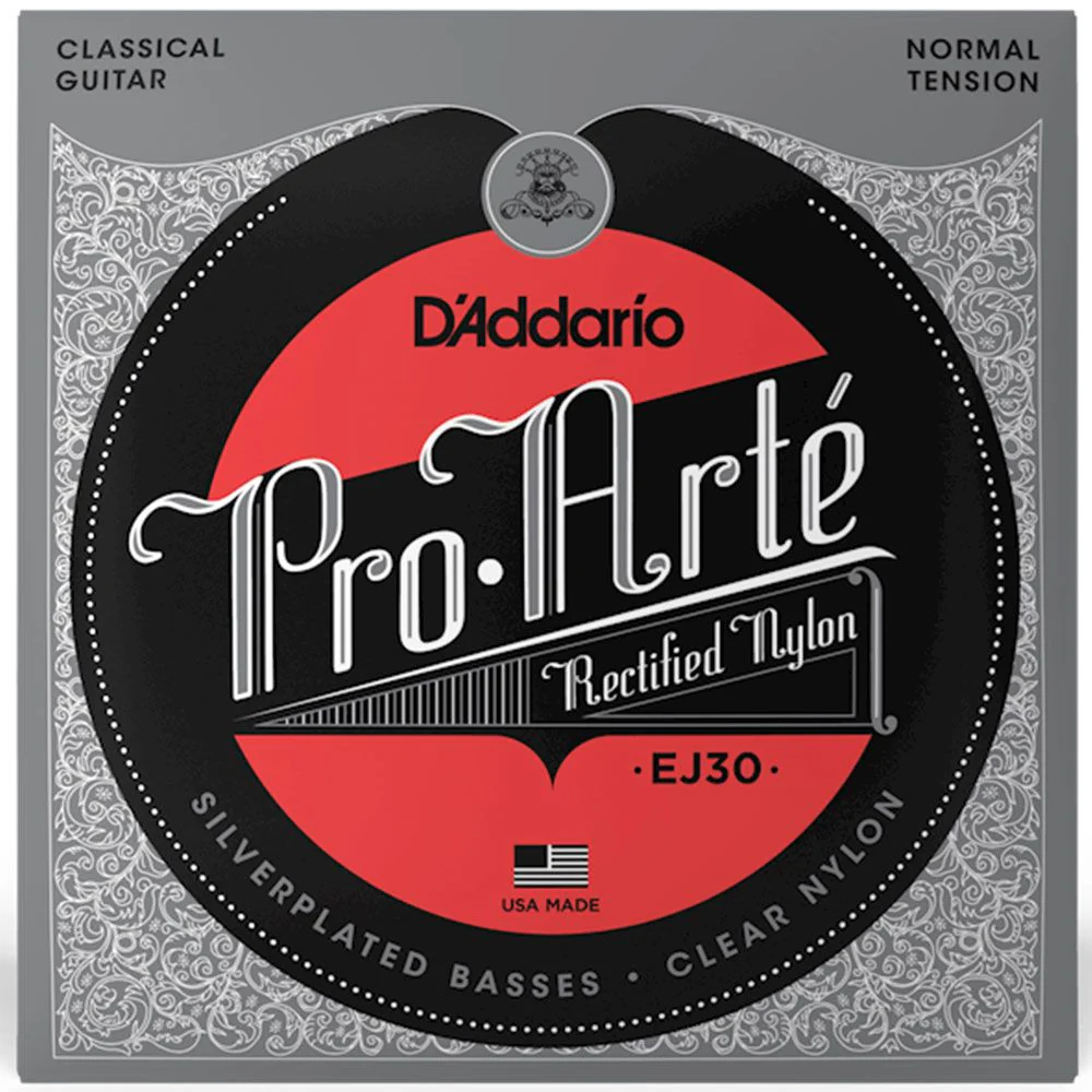 D'Addario EJ30 Clear Silver Classical