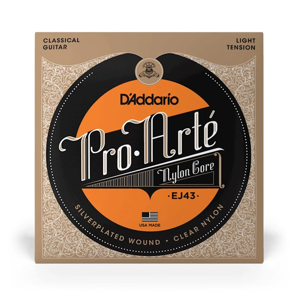 D'Addario EJ43 Pro-Arte Nylon Classical Guitar Strings - (Light Tension)