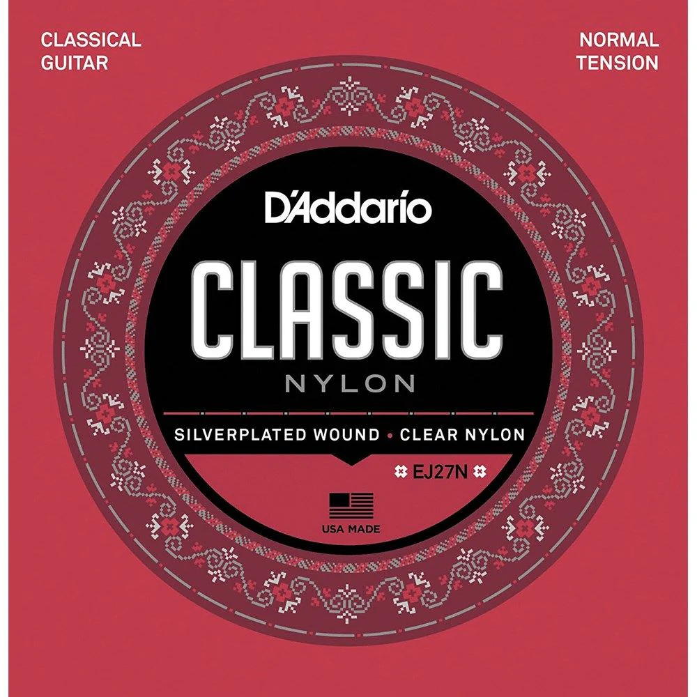 D'Addario J2706 Student Nylon Classical Guitar Single String Normal Tension 6th String (E)