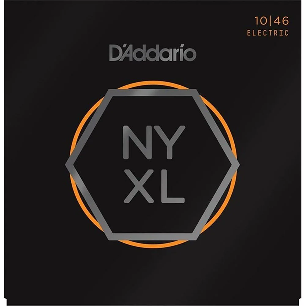 D'Addario NYXL1046 Nickel Wound Electric Guitar Strings - Regular Light (10-46)