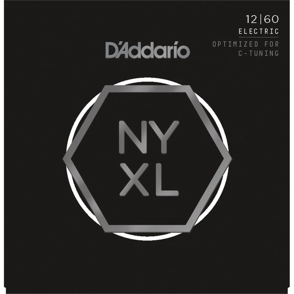 D'Addario NYXL1260 Nickel Wound Electric Guitar Strings - Extra Heavy (12-60)