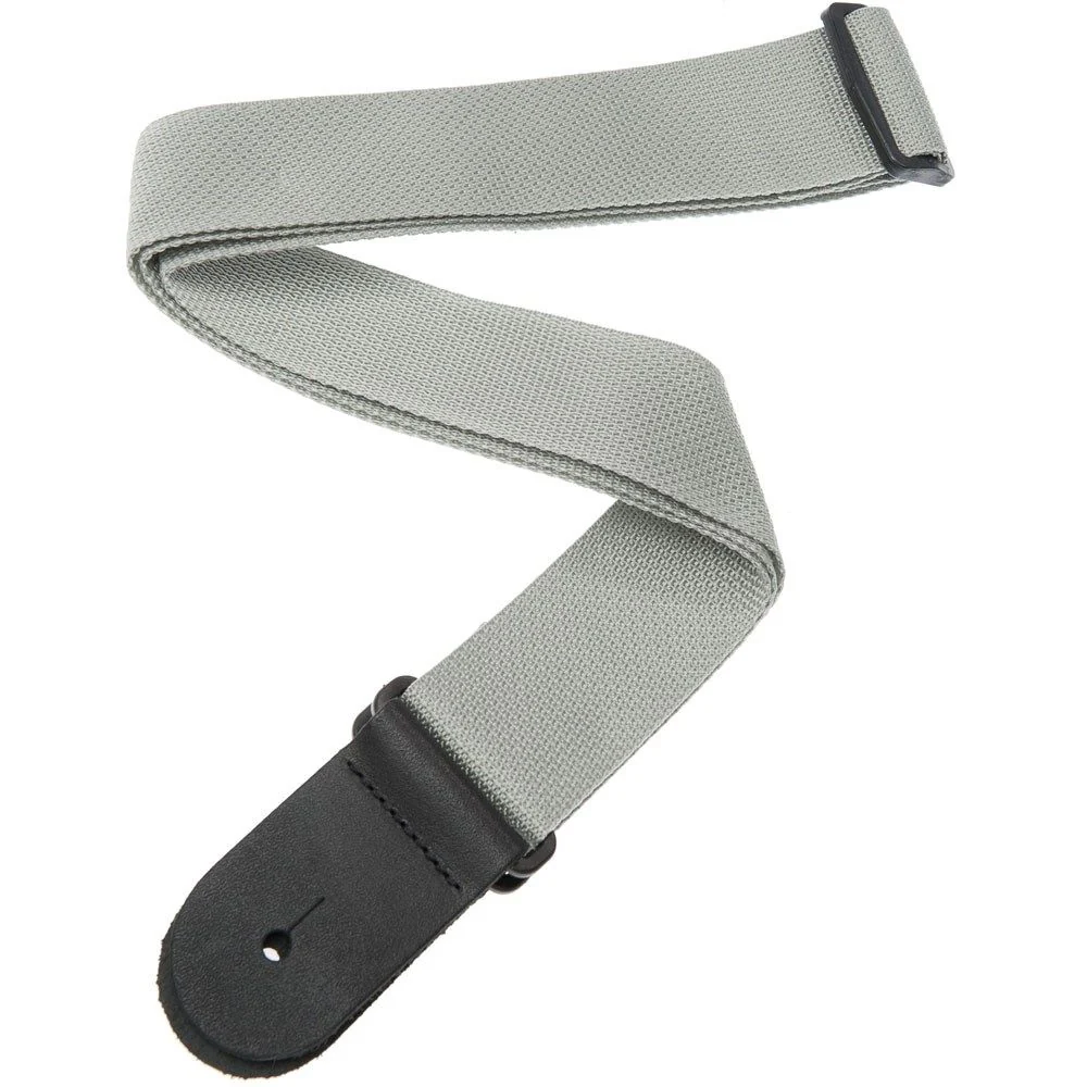 D'Addario Polypropylene Guitar Strap (Silver)