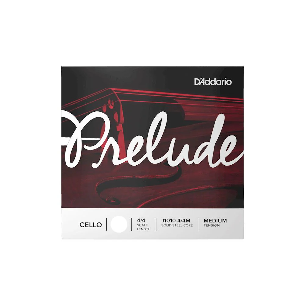 D'Addario Prelude Cello Single A String 4/4 Scale (Medium Tension)