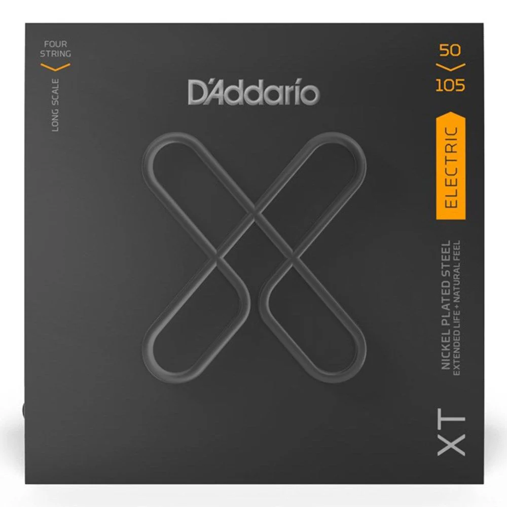 D'Addario XT Bass Nickel Plated Steel Strings - Medium Long Scale Set (50-105)