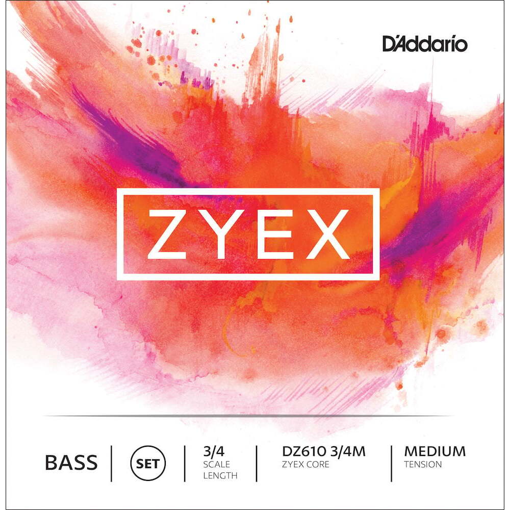 DAddario Zyex Bass String Set 34 Scale Medium Tension