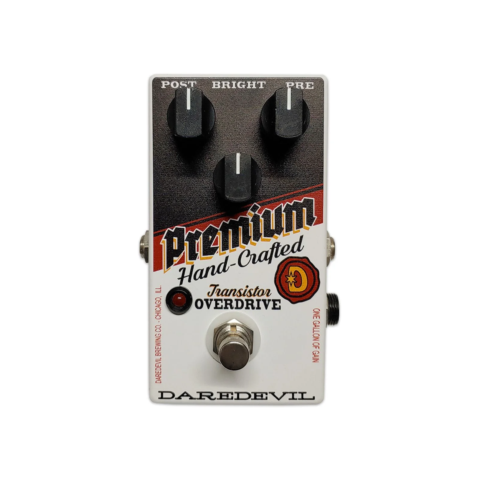 Daredevil Premium Overdrive Guitar Effect Pedal