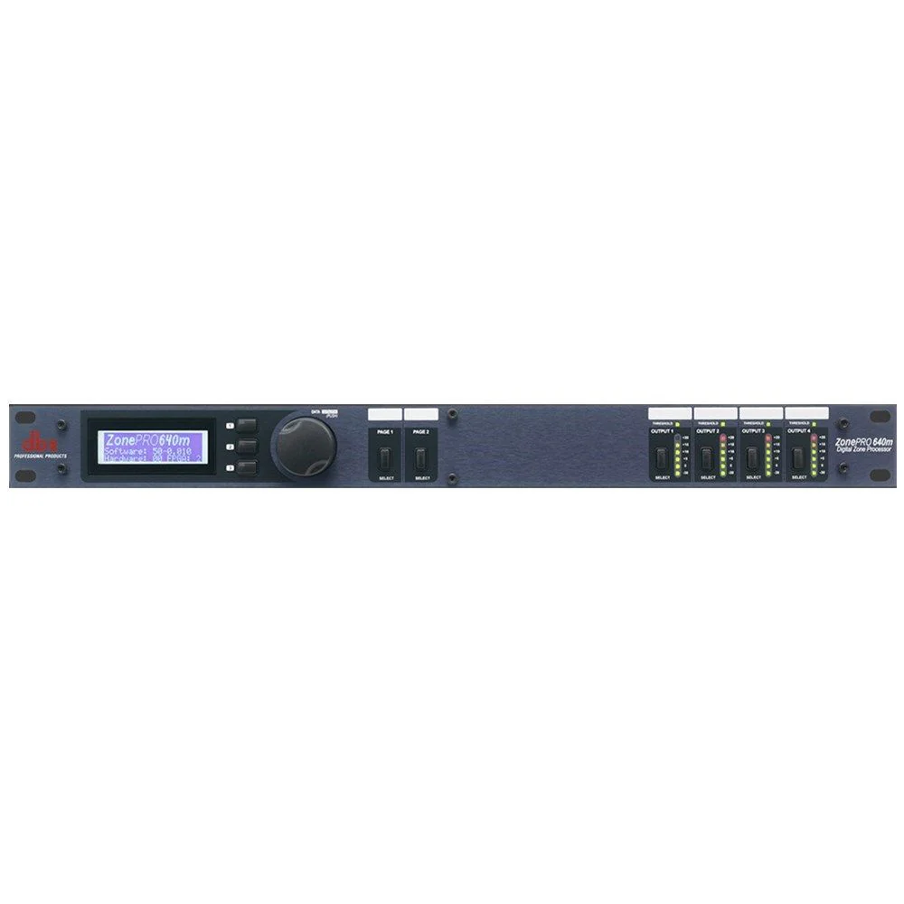DBX ZonePro 640m 6x4 Digital Zone Processor