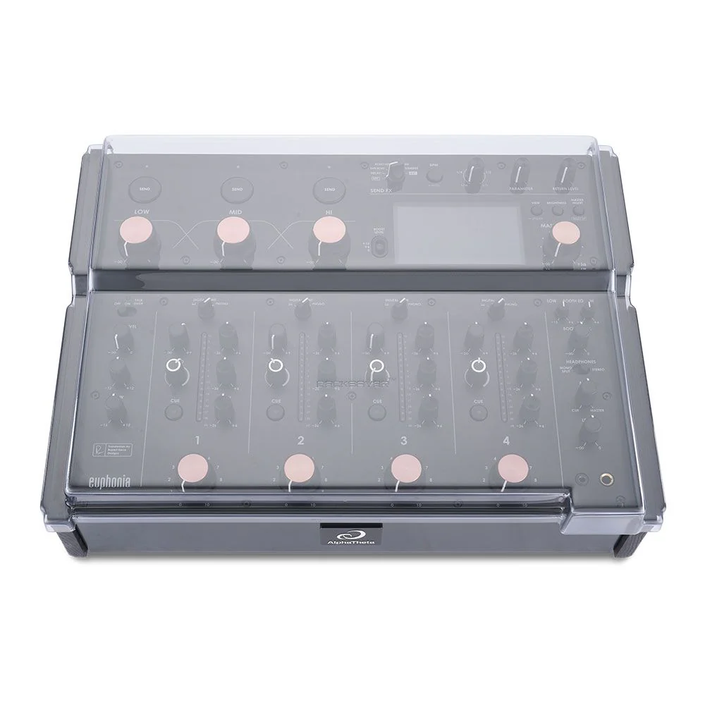 Decksaver Alpha Theta Euphonia DJ Mixer Cover