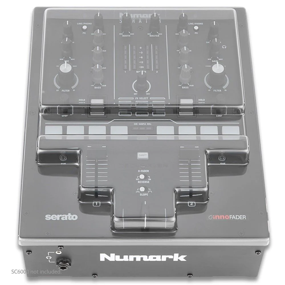 Decksaver Numark Scratch DJ Mixer Cover
