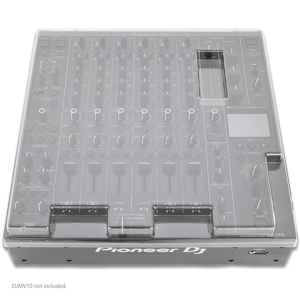 Decksaver Pioneer DJMV10 & DJMV10LF DJ Mixer Cover