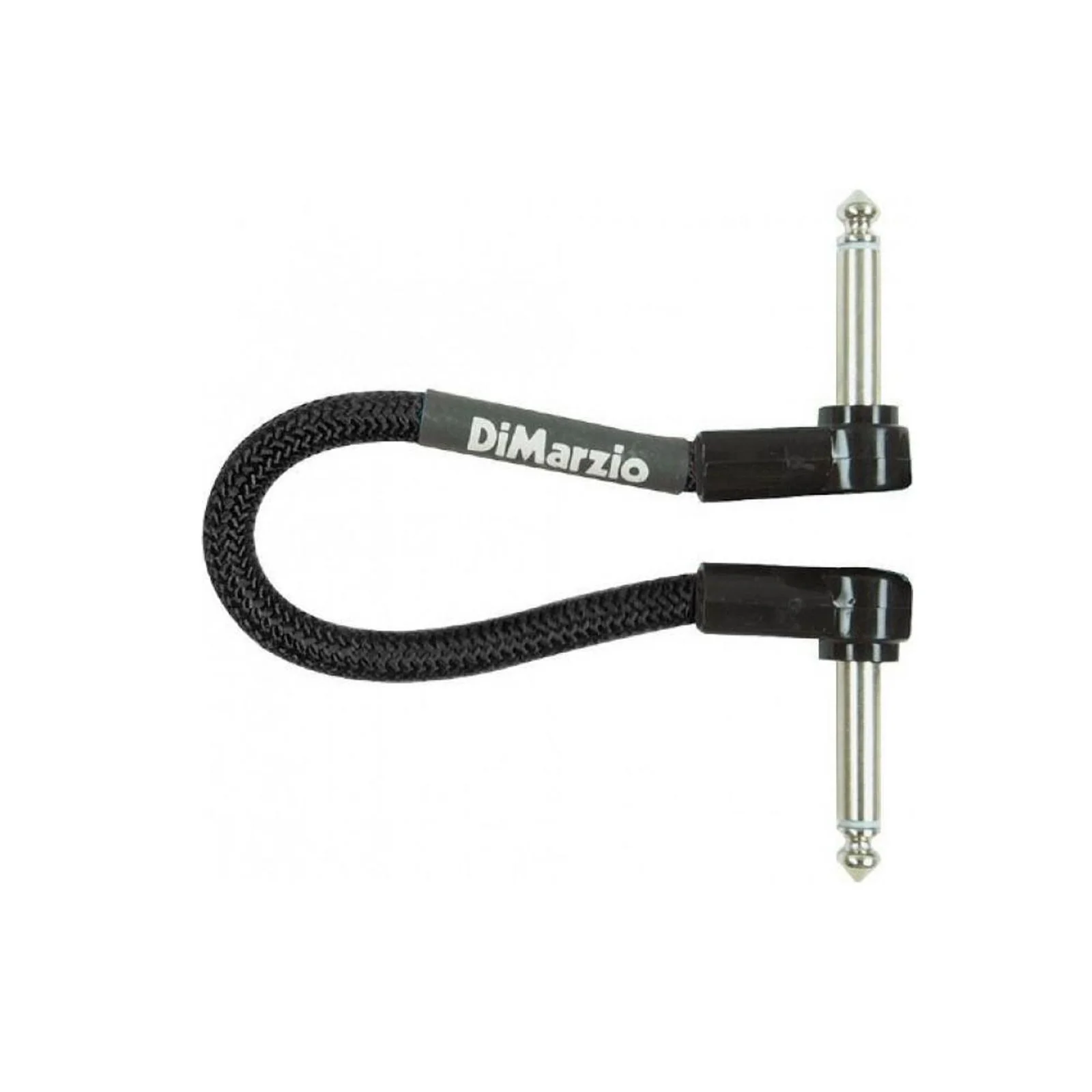 DiMarzio Black Patch Cable 6inch EP706B
