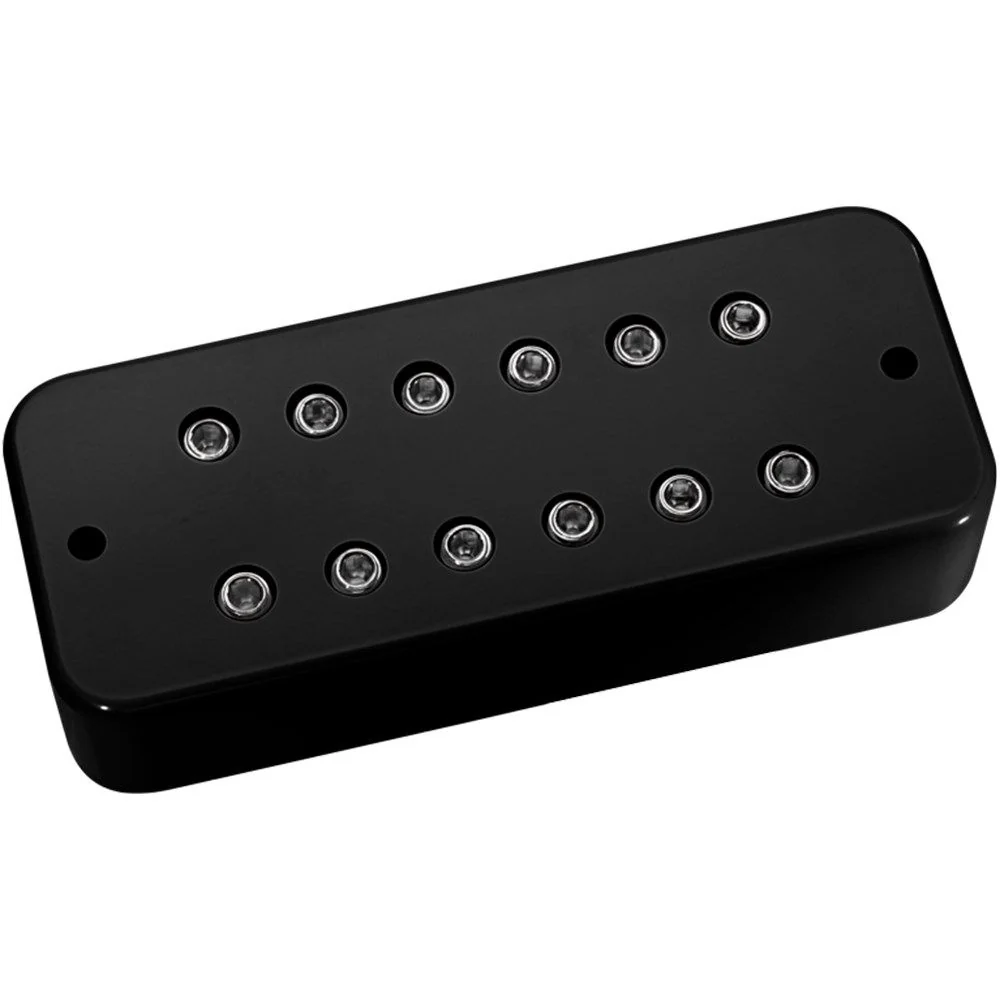 DiMarzio DP209BK P90 Super Distortion Soap Bar Pickup (Black w/ Nickel Poles)