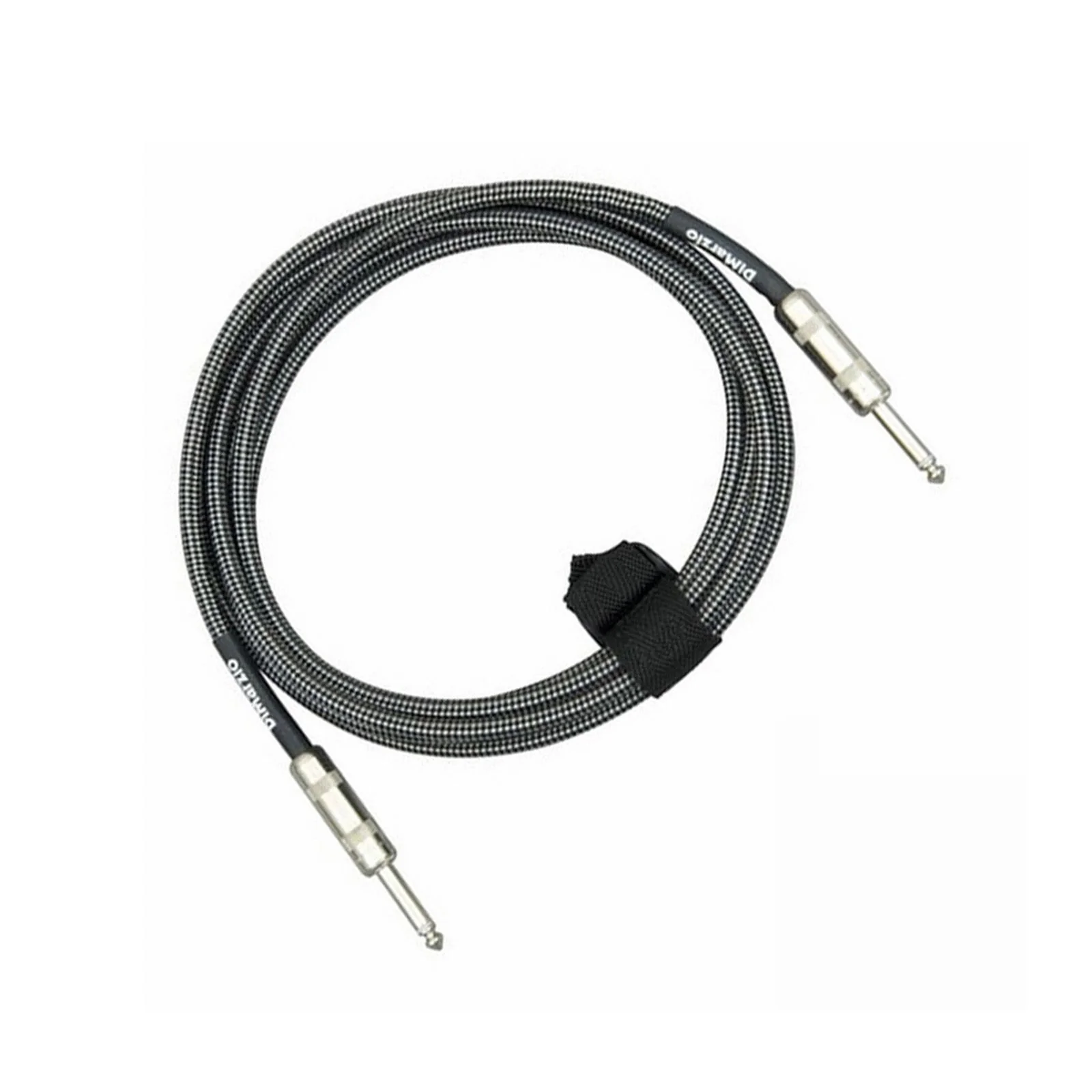 DiMarzio EP1718BG Guitar Cable 18ft Black and Gray