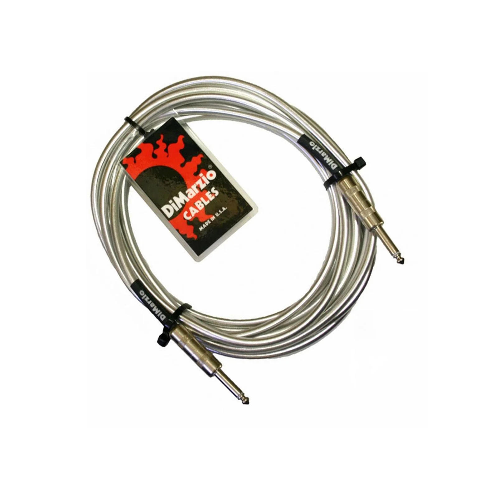DiMarzio EP1718MC Guitar Cable 18ft Metallic