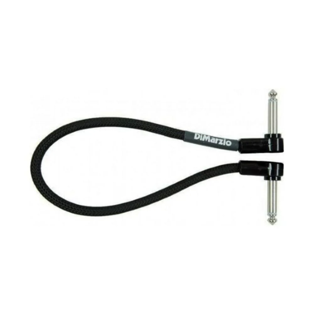 DiMarzio EP712B Braided Patch Cable (Black) (12 inch)