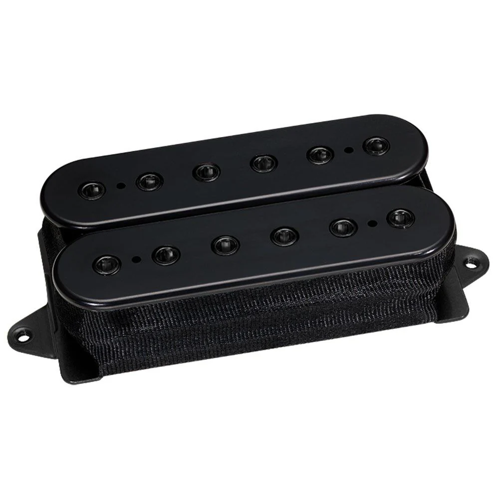 DiMarzio Evolution F Spaced Bridge Humbucker Pickup w/ Black Poles (Black)