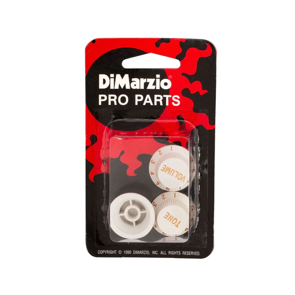 DiMarzio Knobs Set of 3 (White)