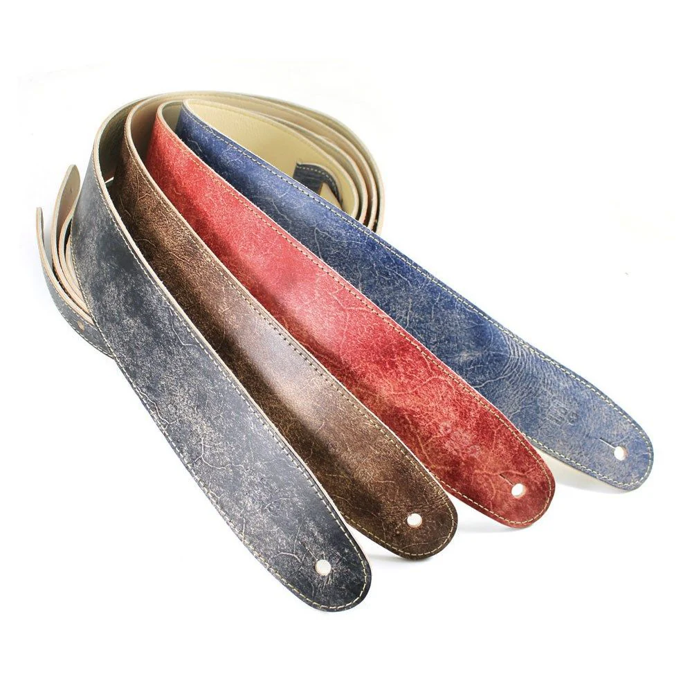 DSL Hand Dyed Guitar Strap (Blue, 2.5")