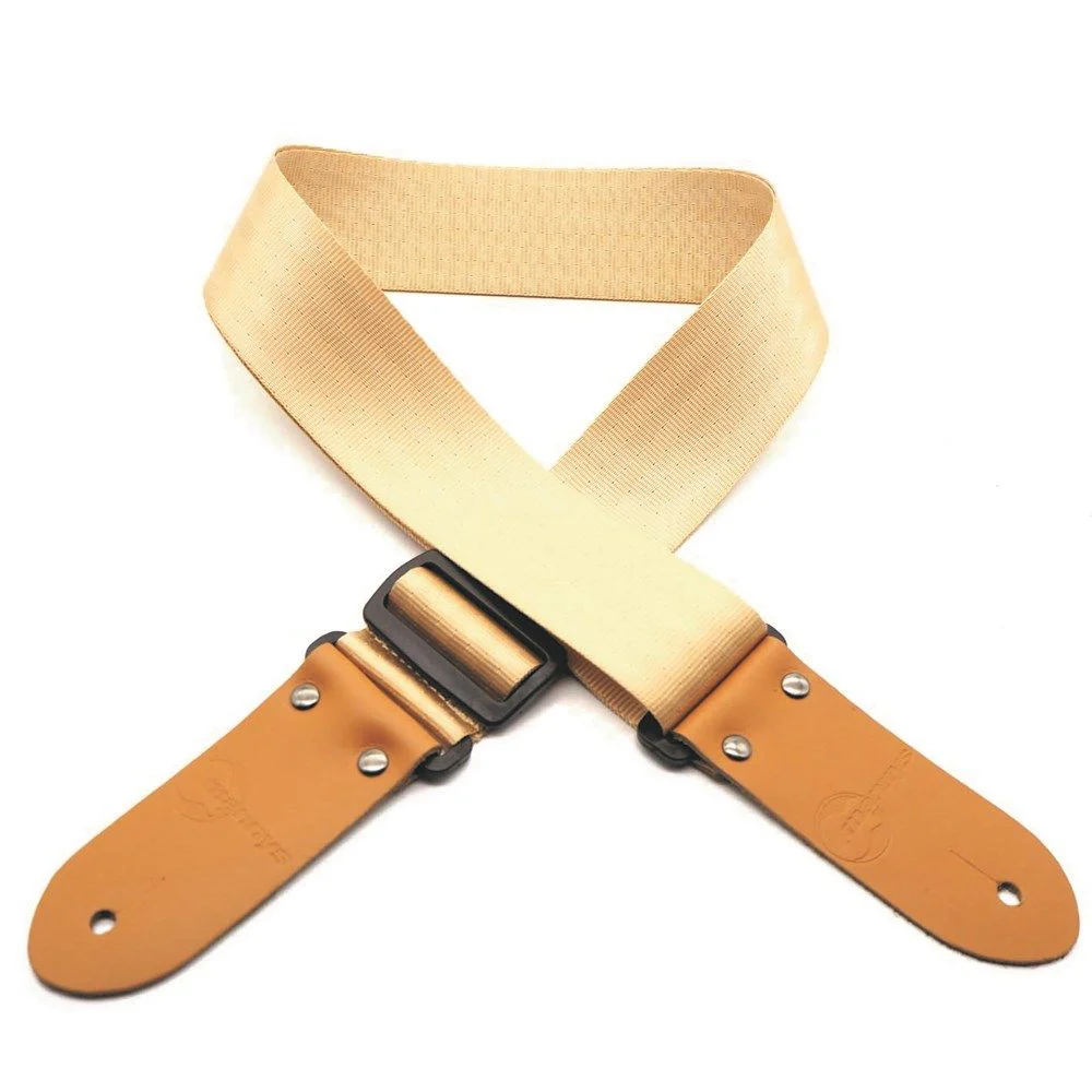 DSL Seat Belt Webbing Strap - 2" (Gold)