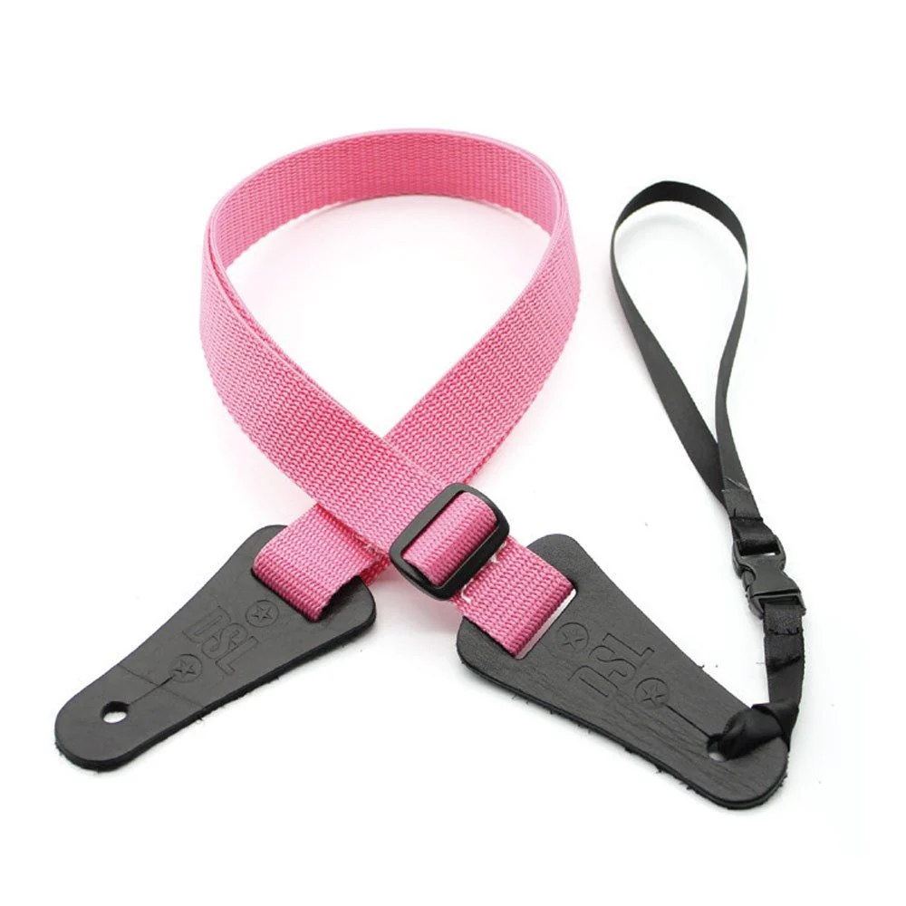 DSL Ukulele Strap (Pink, 1")
