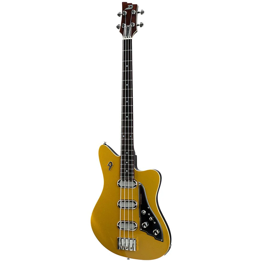 Duesenberg Triton 4-String Electric Bass Guitar (Gold Top)
