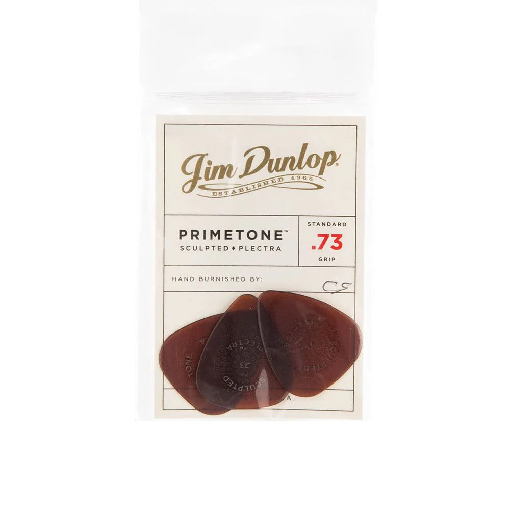 Dunlop Primetone Standard Grip Pick 3-Pack (.73MM)